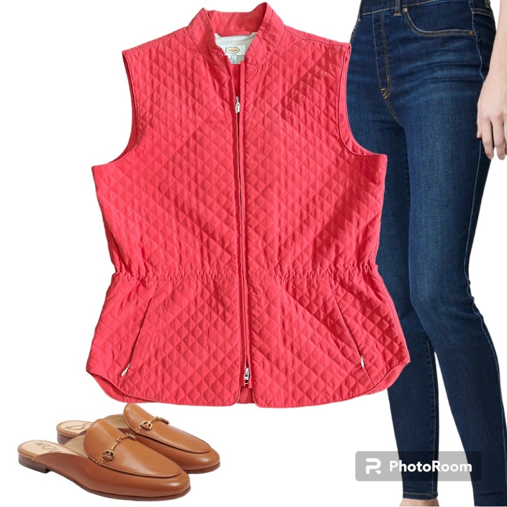Quilted Pink Vest